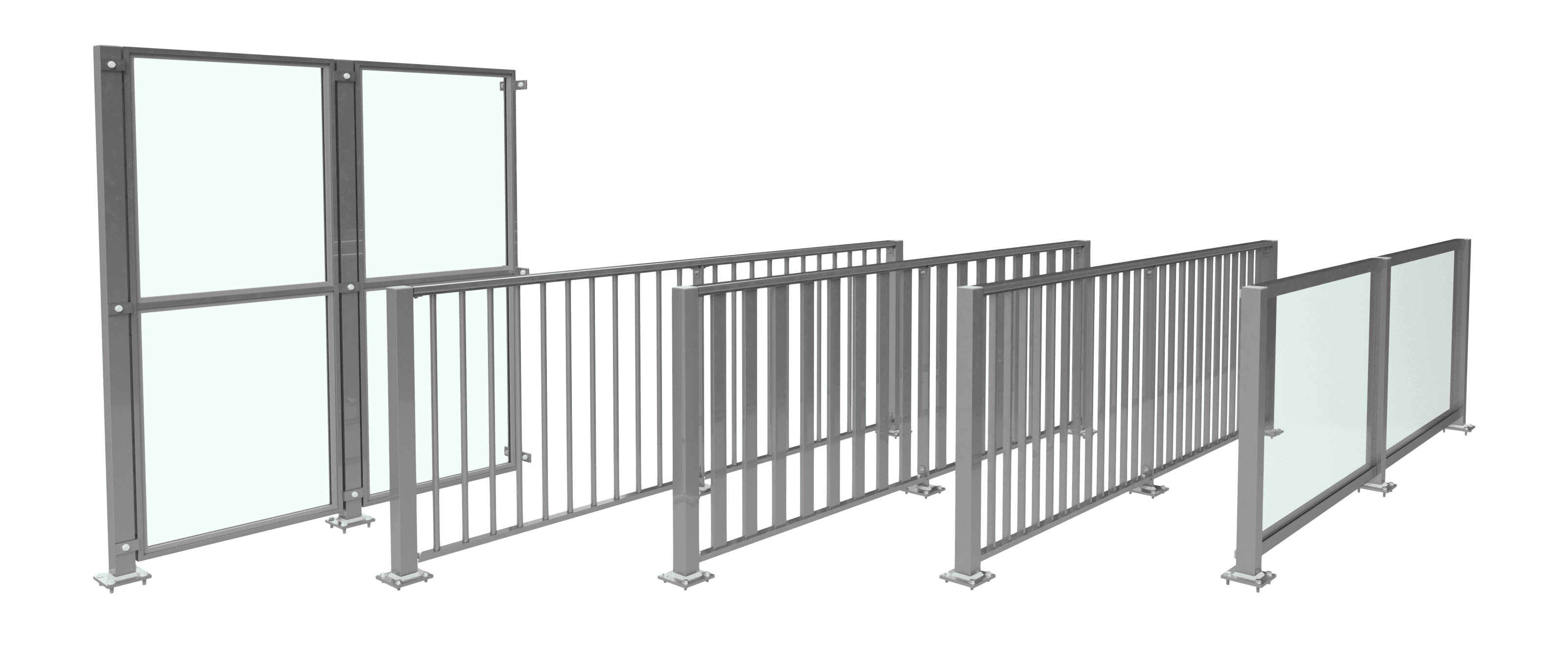 afbeelding aluminium hekwerken