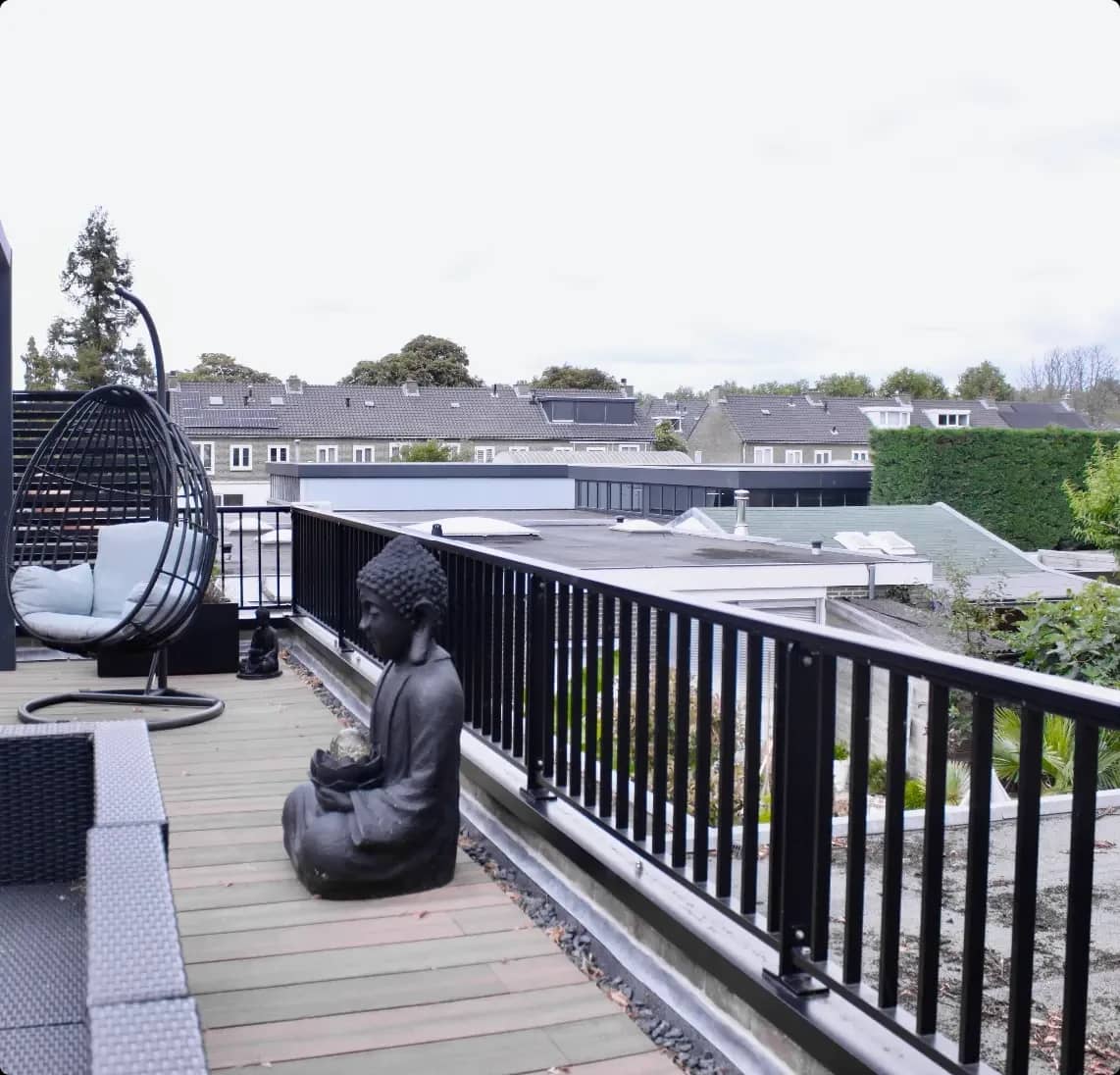 Foto van project: Aluminium Hekwerk ASH 3015 op de Sloterweg te Badhoevedorp