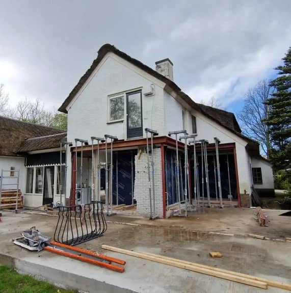 Foto van project: Staalconstructie uitbouw Leiderdorp