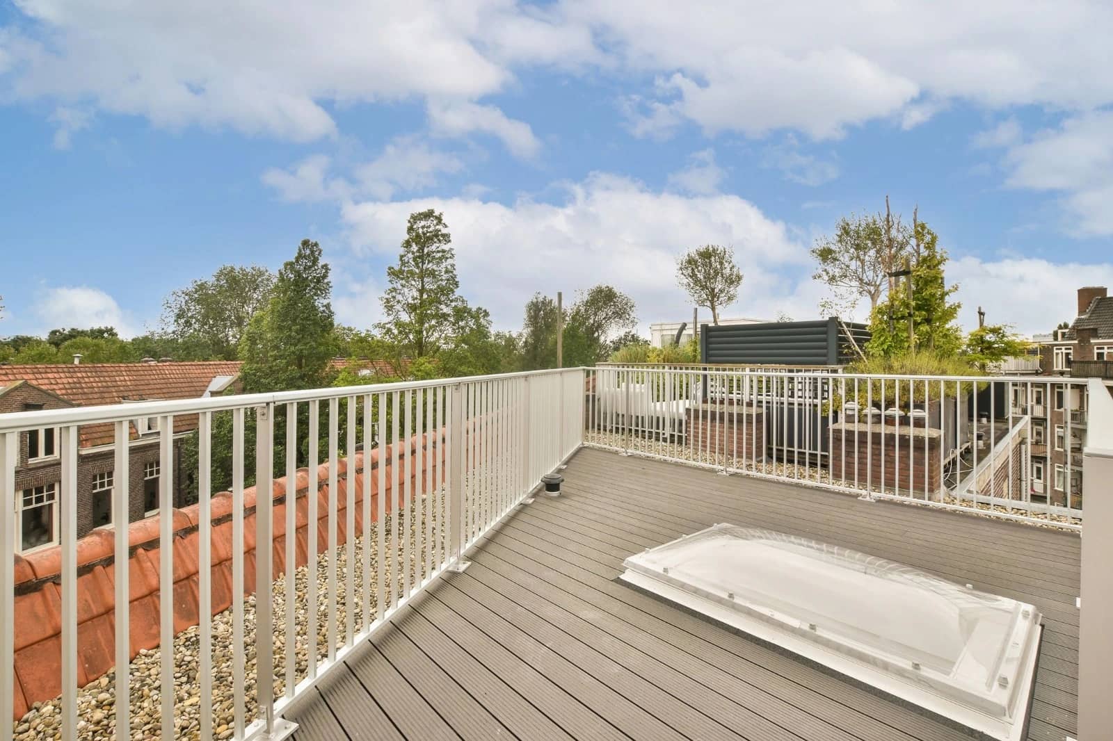 Aluminium hekwerk ASH-3015 op de Zocherstraat, Amsterdam