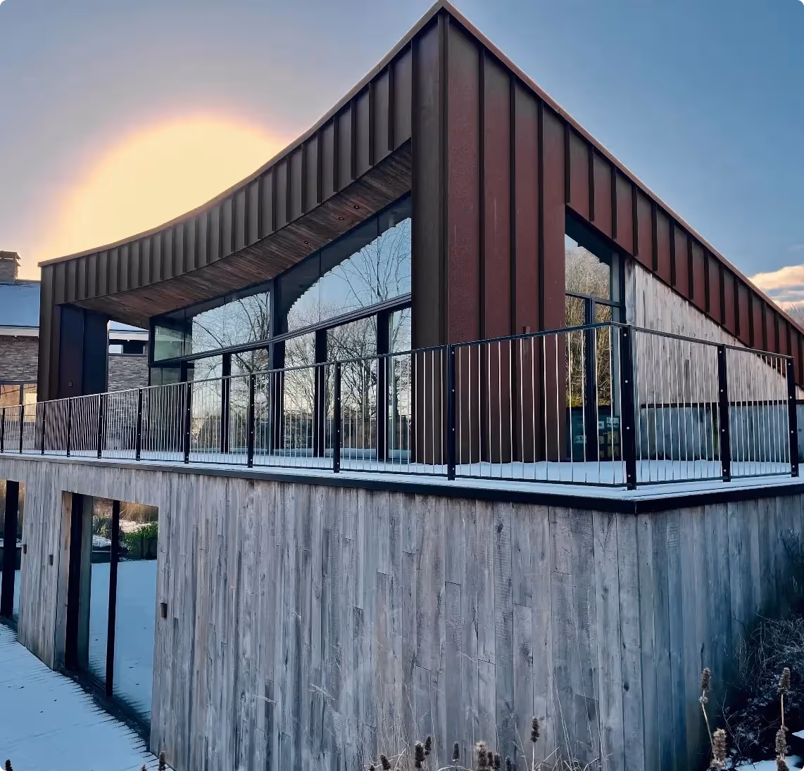 img2 Op maat gemaakt RVS Spijlenhek Duin en Beeklaan te Bloemendaal